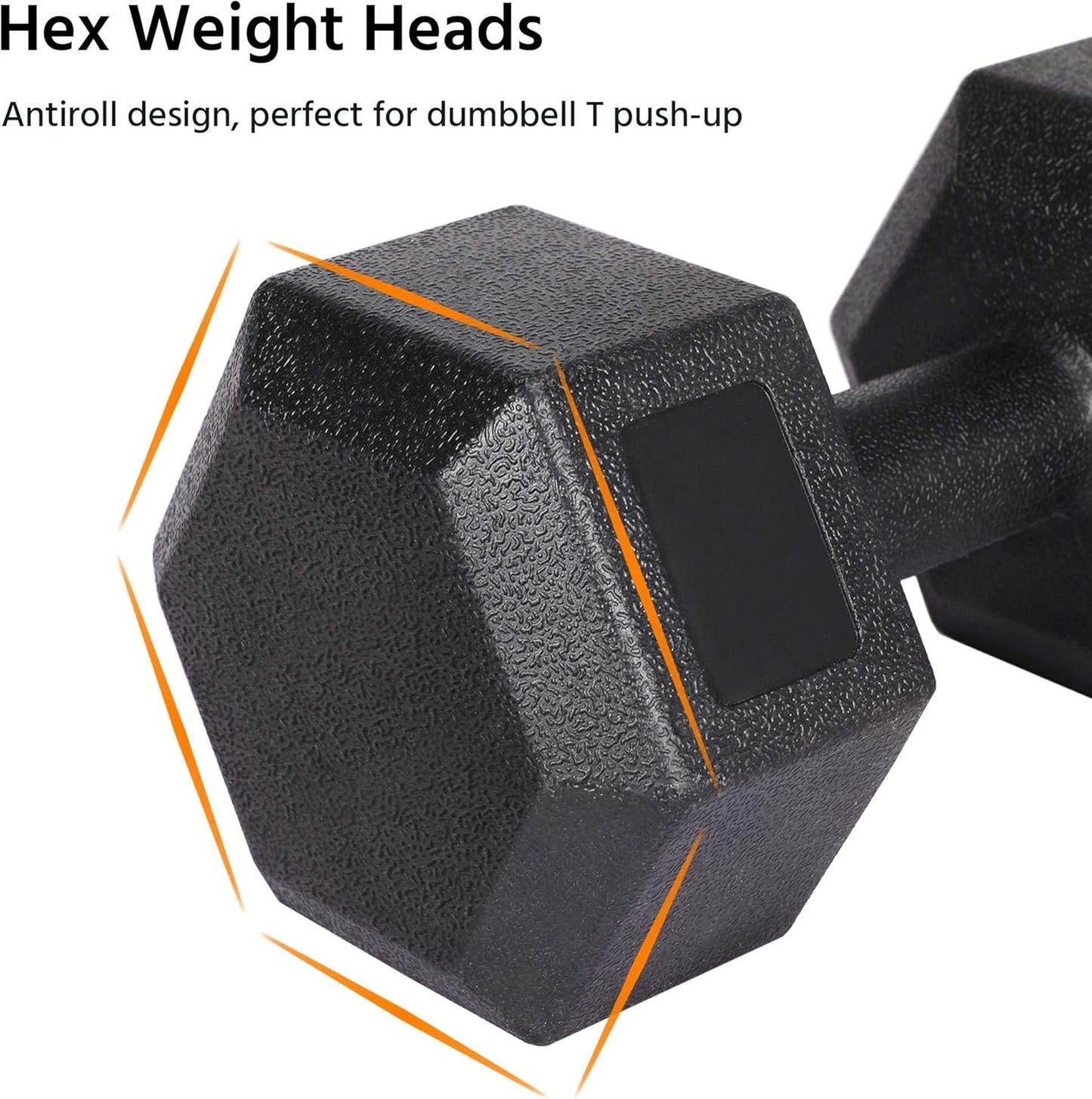 2X4Kg/2X5Kg/2X6Kg/2X7.5Kg/2X8Kg/2X10Kg (Sold in Pair) Dumbbells Set Arm Hand Weight Dumbbell Hexagon Dumbbell for Strength Training Home Workout Aerobic
