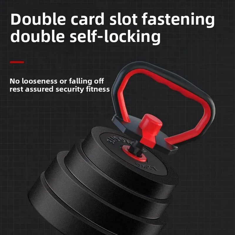 Adjustable Weight Dumbbell Handle Home Gym Use Eco-Friendly Kettlebell Base Push up Tool from Mainland China Sport Entertainment