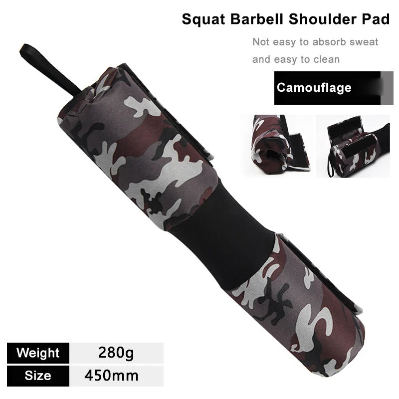 Barbell Shoulder Pads Thickened Non-Slip Gym Fitness Gear Weightlifting Squat Dumbbel Neck Support Pad for Pull up Hip Training