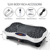 Vibrating Fat Shake,3D Vibration Plate Exercise Machine Power Fit Vibration Plate Crazy Fit Massage for Whole Body Slimming