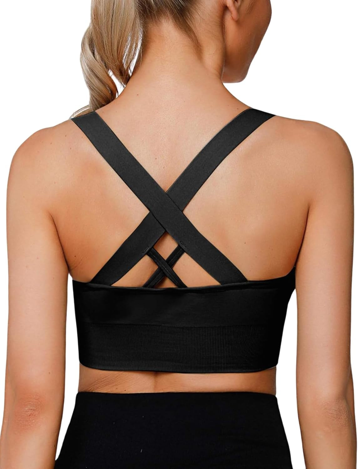 Sports Bras for Women, Women'S Sports Bra High Impact Bra Full Coverage, Bras for Women Removable Pads