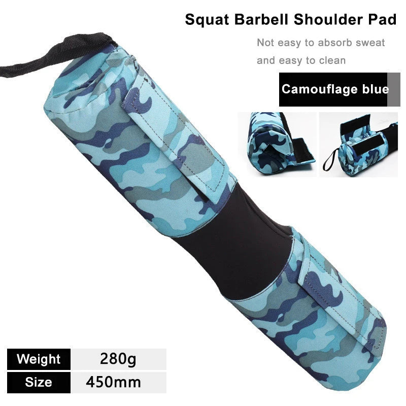 Barbell Shoulder Pads Thickened Non-Slip Gym Fitness Gear Weightlifting Squat Dumbbel Neck Support Pad for Pull up Hip Training