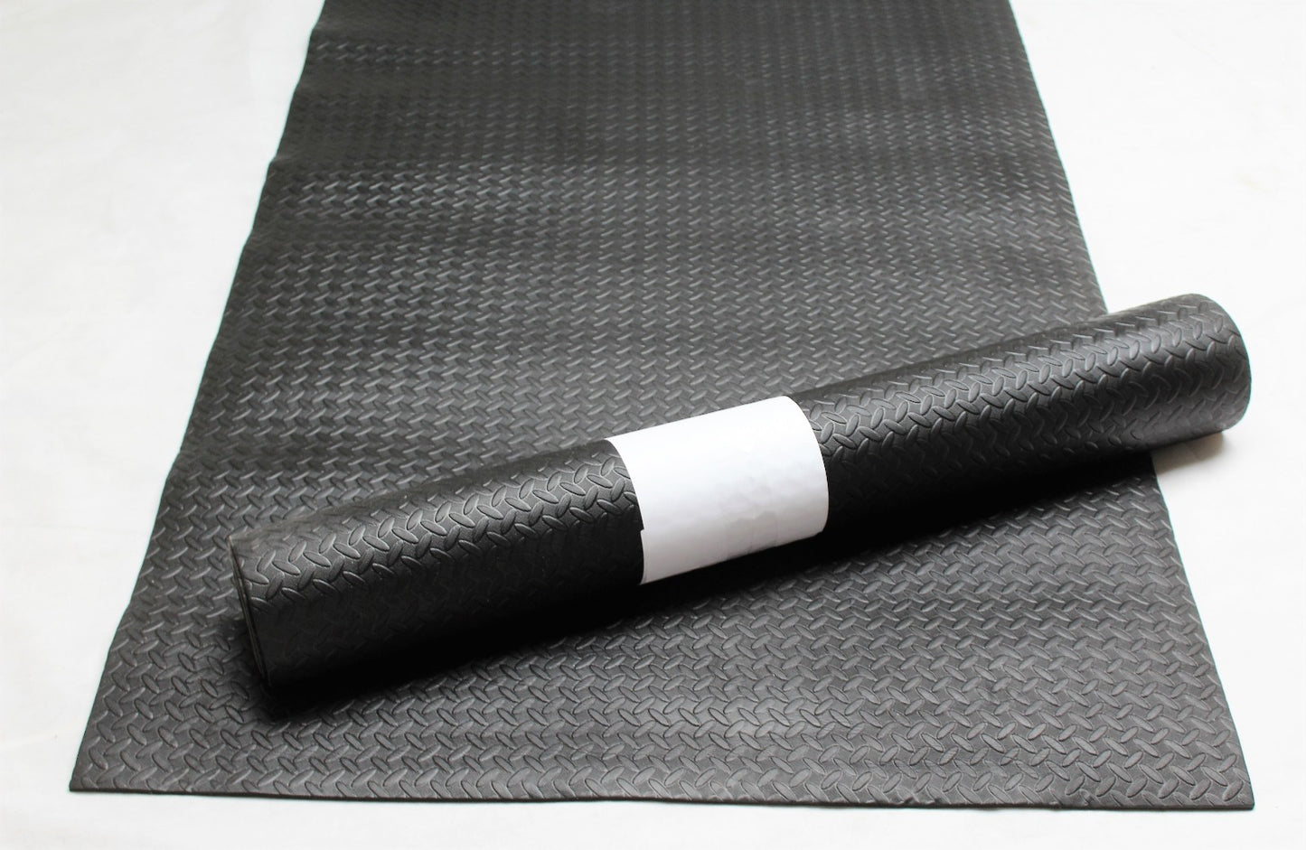 Gym Mat Exercise Yoga Aerobic Large Black EVA