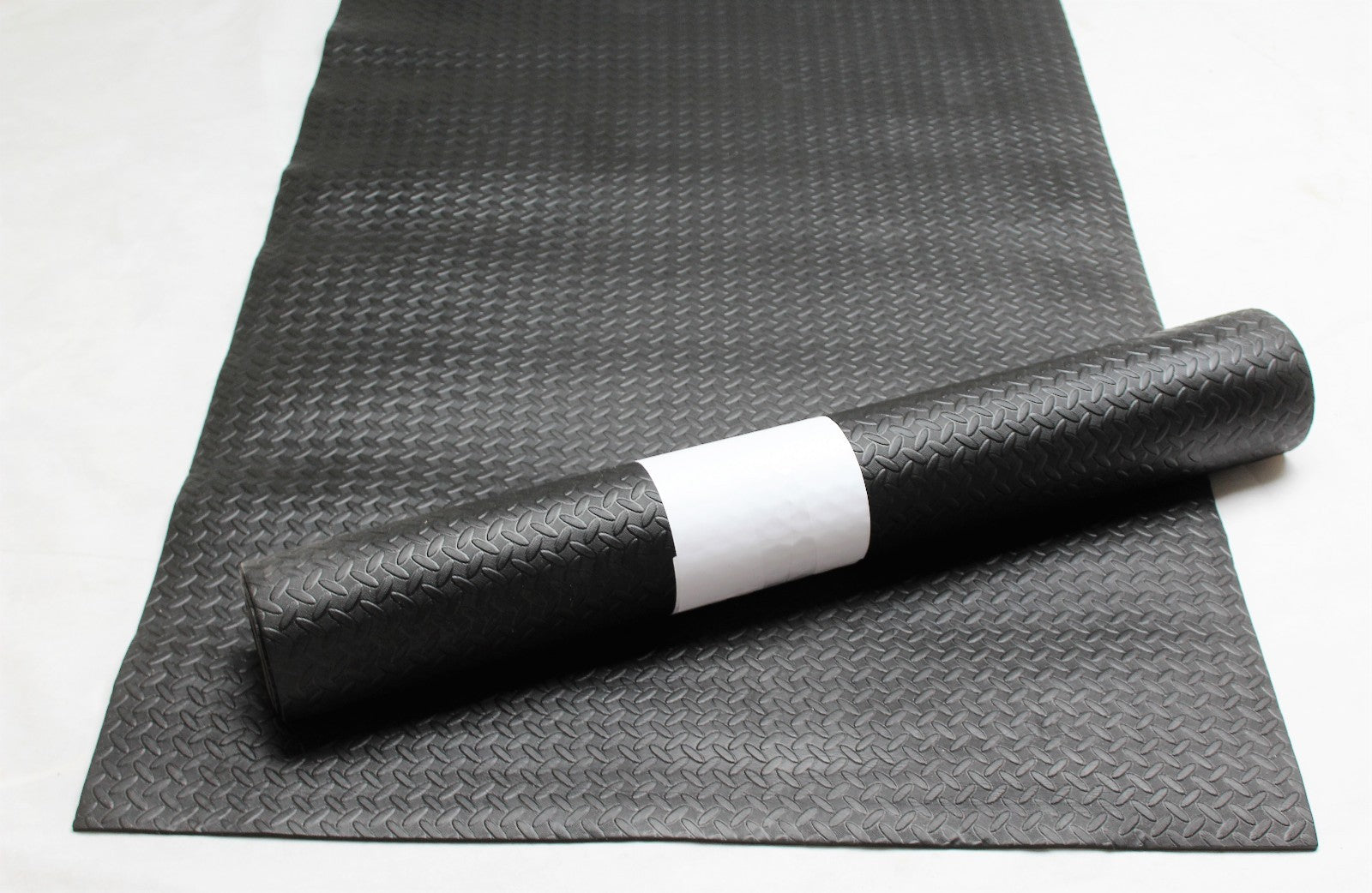 Gym Mat Exercise Yoga Aerobic Large Black EVA