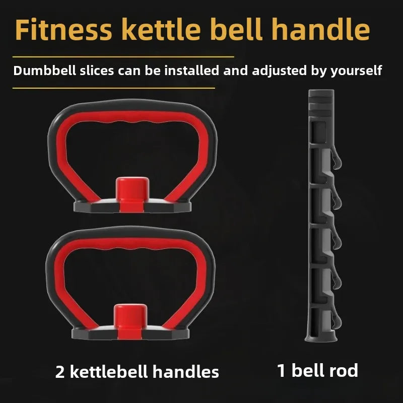 Adjustable Weight Dumbbell Handle Home Gym Use Eco-Friendly Kettlebell Base Push up Tool from Mainland China Sport Entertainment