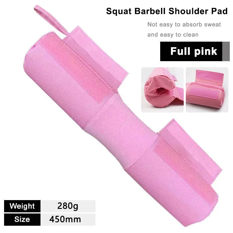 Barbell Shoulder Pads Thickened Non-Slip Gym Fitness Gear Weightlifting Squat Dumbbel Neck Support Pad for Pull up Hip Training