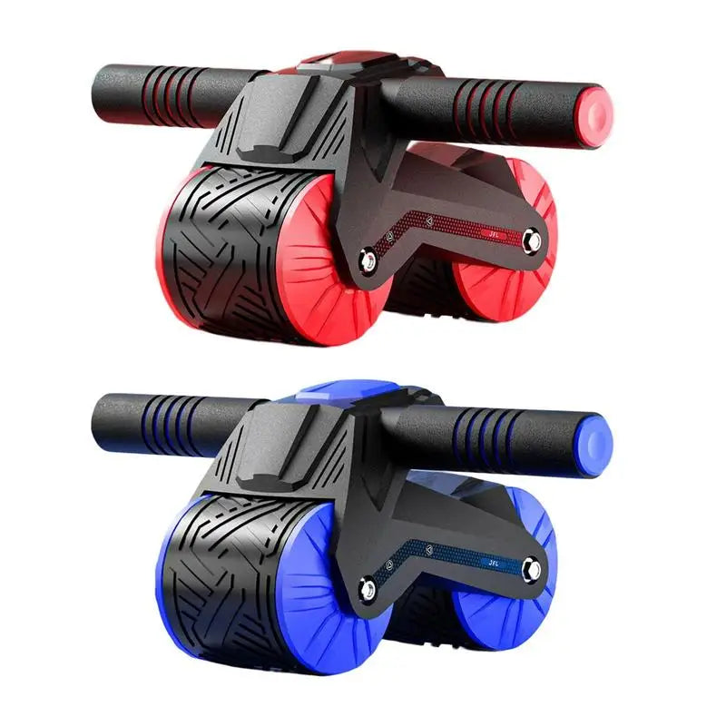 Fitness Ab Roller Coaster Wheel Automatic Rebound Belly Wheel Gym Fitness Double-Wheeled Core Roller Wheel for Belly Exercise