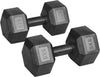 2X4Kg/2X5Kg/2X6Kg/2X7.5Kg/2X8Kg/2X10Kg (Sold in Pair) Dumbbells Set Arm Hand Weight Dumbbell Hexagon Dumbbell for Strength Training Home Workout Aerobic