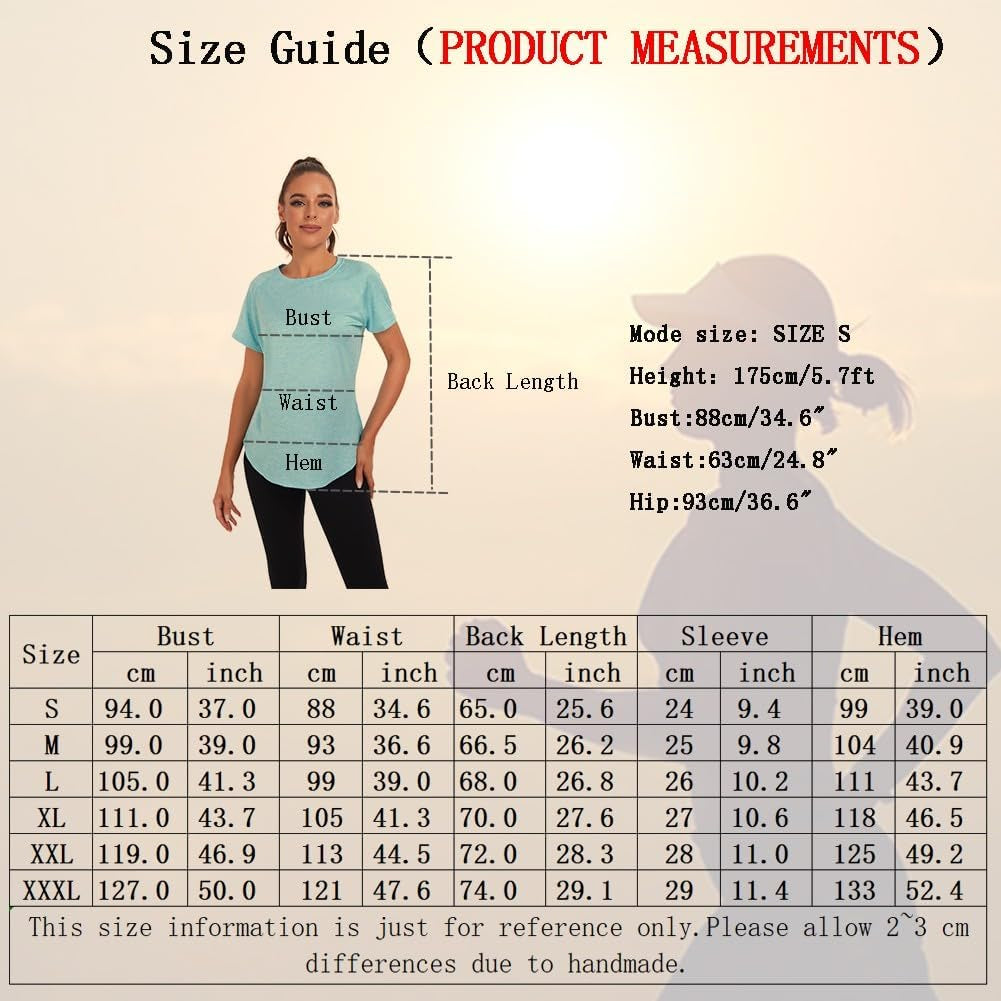 Women'S Gym Shirts, Short Sleeve Lightweight Moisture Wicking Quick Dry Back Mesh Loose Fit Sports Tops for Ladies