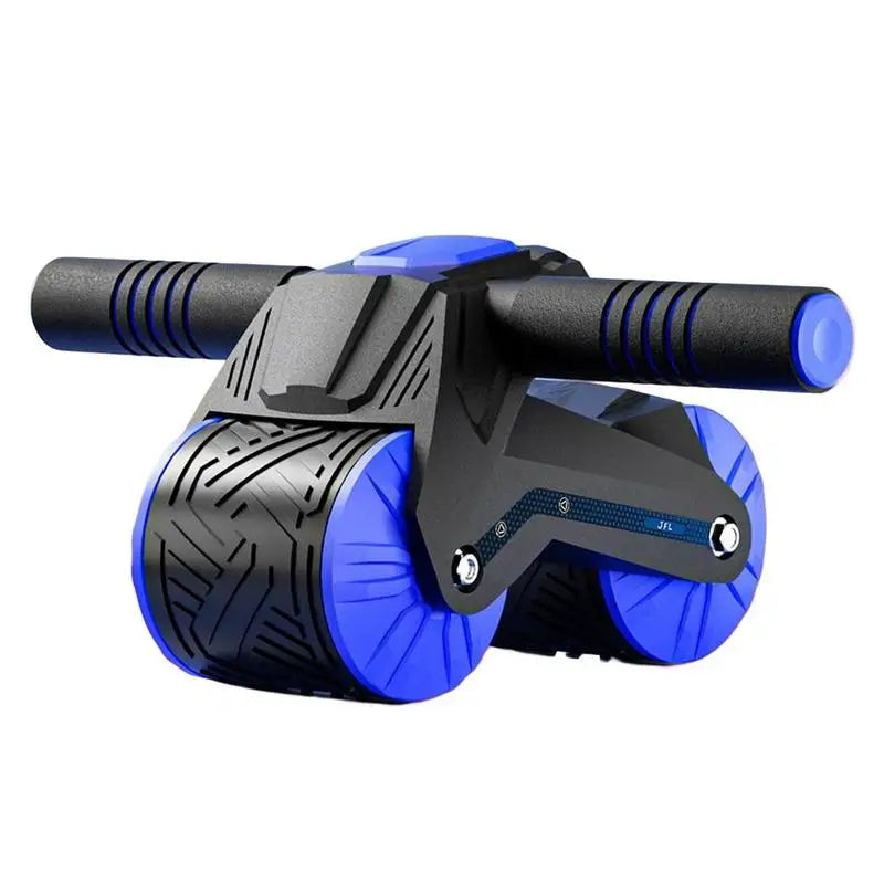 Fitness Ab Roller Coaster Wheel Automatic Rebound Belly Wheel Gym Fitness Double-Wheeled Core Roller Wheel for Belly Exercise