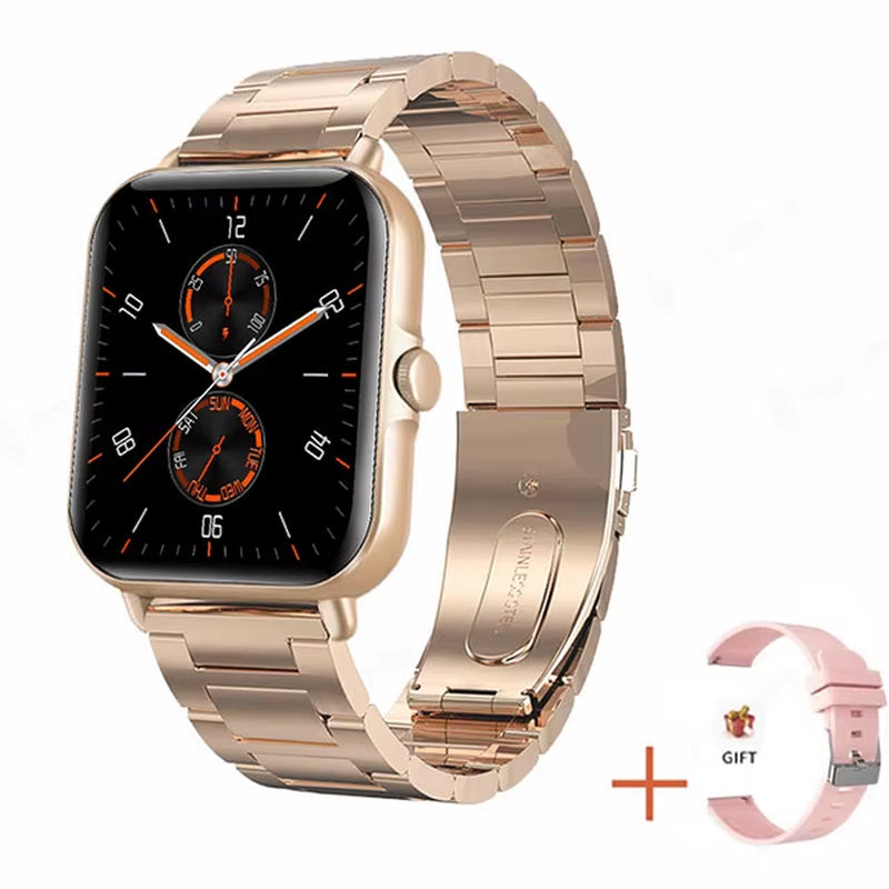 2025 2.01'' Smart Watch Bluetooth Call Play Music Smartwatch Fitness Clock Sport Waterproof Watches for Men Women Iphone Android