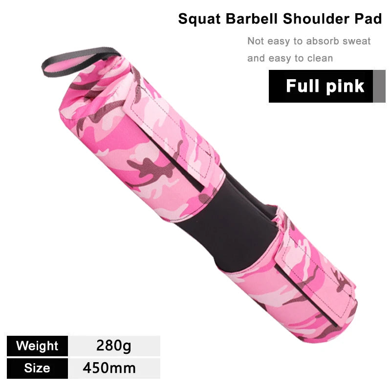 Barbell Shoulder Pads Thickened Non-Slip Gym Fitness Gear Weightlifting Squat Dumbbel Neck Support Pad for Pull up Hip Training