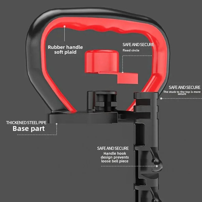 Adjustable Weight Dumbbell Handle Home Gym Use Eco-Friendly Kettlebell Base Push up Tool from Mainland China Sport Entertainment