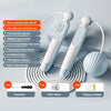 Dual Use Jump Rope with Counter Adjustable Smart Cordless Skipping Rope with Calorie Counter for Fitness