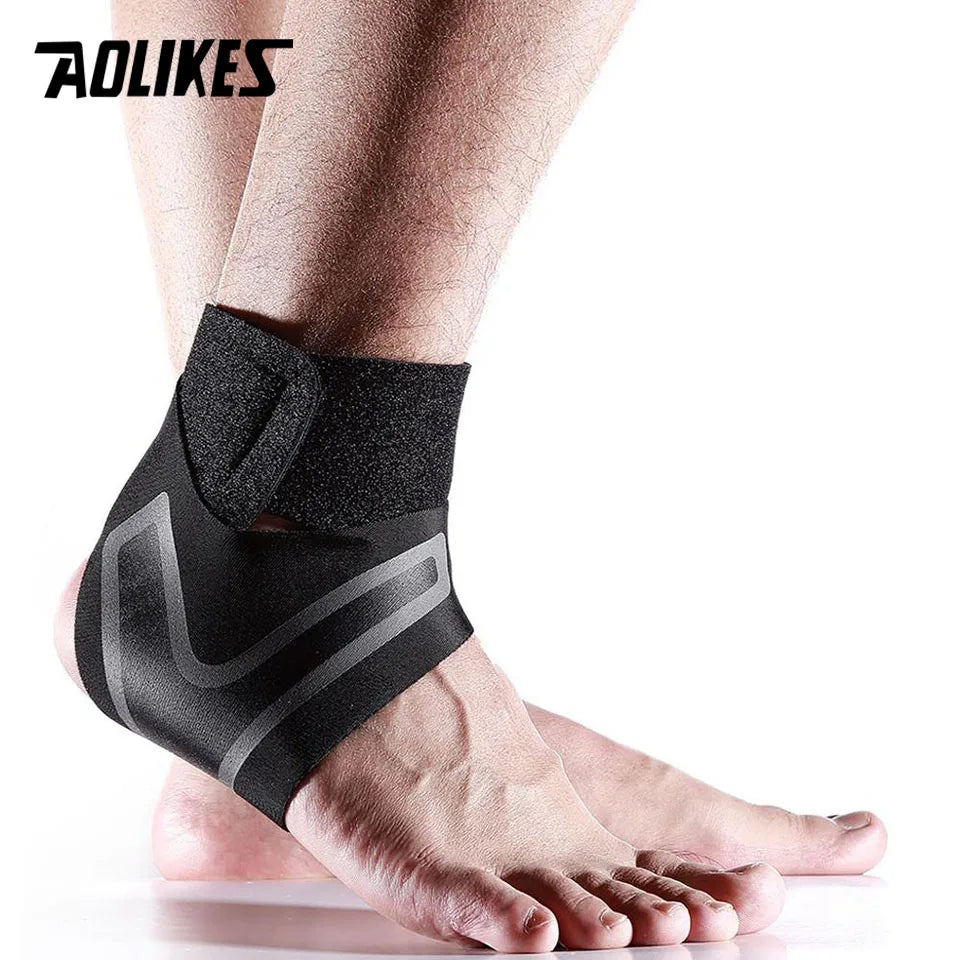 Ankle Support Brace,Elasticity Free Adjustment Protection Foot Bandage,Sprain Prevention Sport Fitness Guard Band