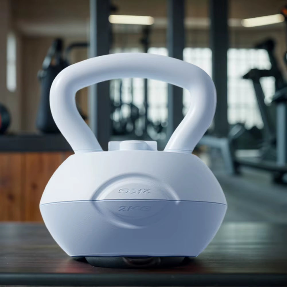 Portable Sports Water Injection Kettlebells Soft Silicone Kettle Bell for Fitness Yoga Muscle Training for Home Gym Equipment