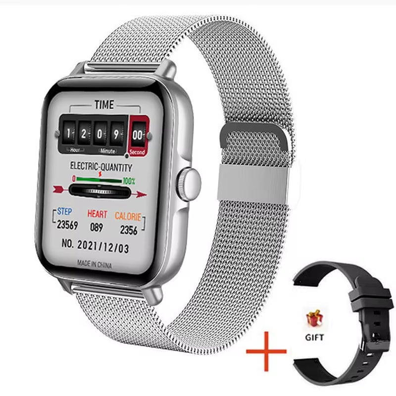 2025 2.01'' Smart Watch Bluetooth Call Play Music Smartwatch Fitness Clock Sport Waterproof Watches for Men Women Iphone Android