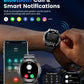 Military Smart Watch for Men with Bluetooth Call,1.43" AMOLED with LED Flashlight/530Mah,100+ Sports Mode Tactical Fitness Tracker/Heart Rate Sleep Health Monitor/Ip68 Waterproof for Android Ios