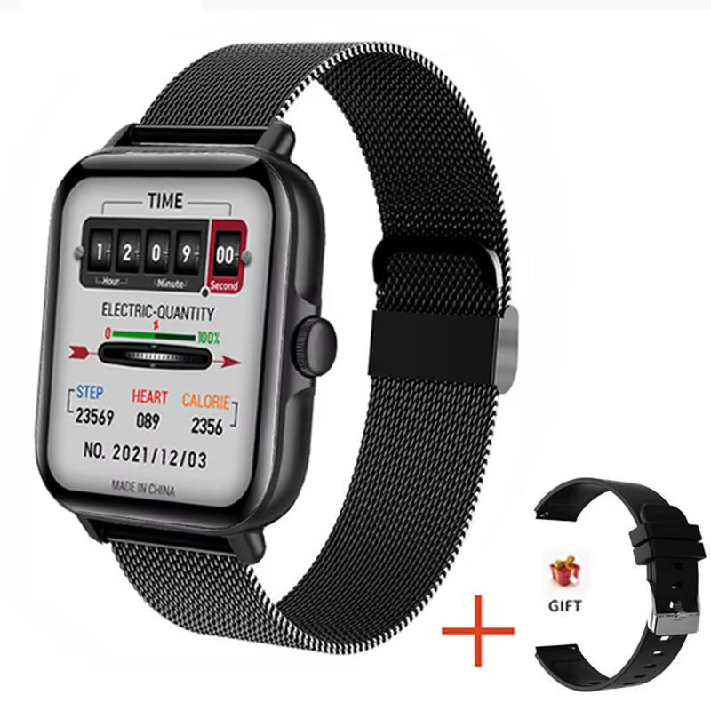 2025 2.01'' Smart Watch Bluetooth Call Play Music Smartwatch Fitness Clock Sport Waterproof Watches for Men Women Iphone Android