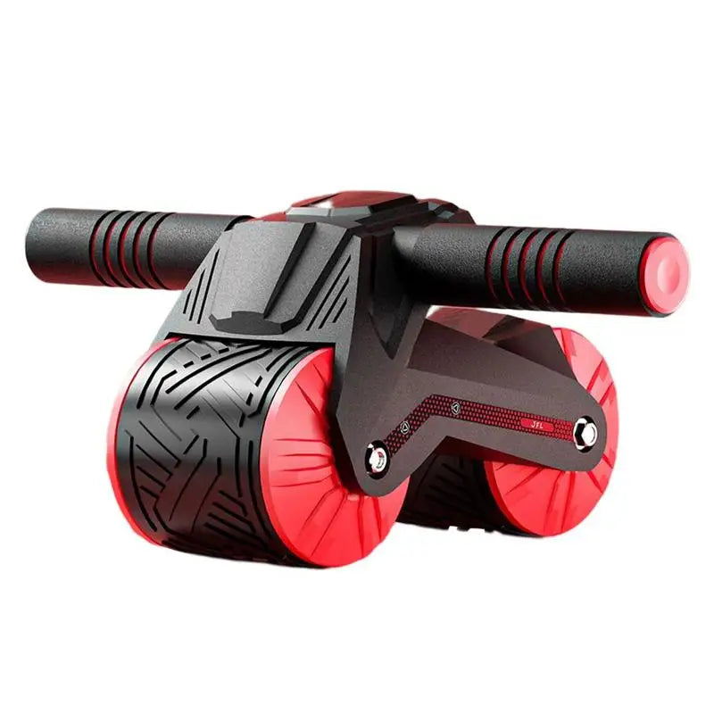 Fitness Ab Roller Coaster Wheel Automatic Rebound Belly Wheel Gym Fitness Double-Wheeled Core Roller Wheel for Belly Exercise
