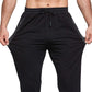 Mens Joggers Slim Fit Jogging Bottoms Zip Pockets