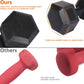 2X4Kg/2X5Kg/2X6Kg/2X7.5Kg/2X8Kg/2X10Kg (Sold in Pair) Dumbbells Set Arm Hand Weight Dumbbell Hexagon Dumbbell for Strength Training Home Workout Aerobic