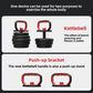 Adjustable Weight Dumbbell Handle Home Gym Use Eco-Friendly Kettlebell Base Push up Tool from Mainland China Sport Entertainment
