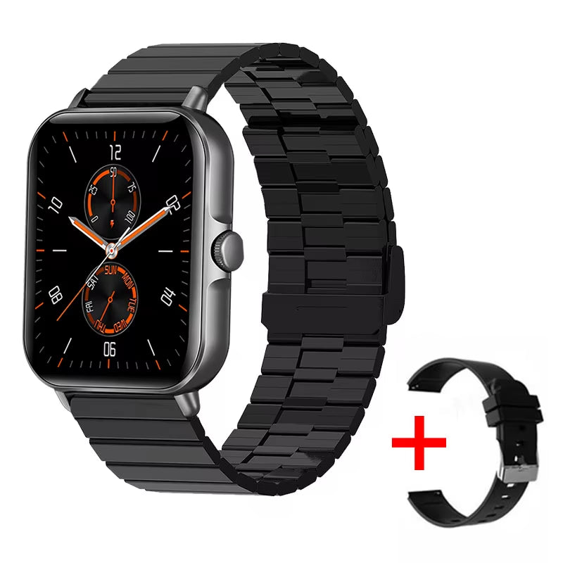 2025 2.01'' Smart Watch Bluetooth Call Play Music Smartwatch Fitness Clock Sport Waterproof Watches for Men Women Iphone Android