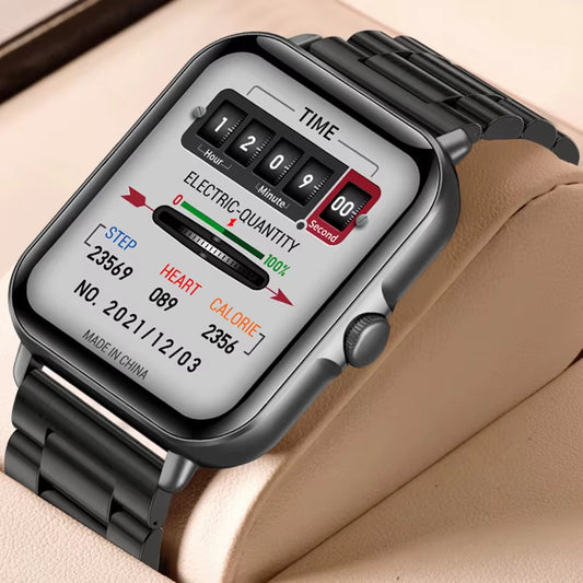 2025 2.01'' Smart Watch Bluetooth Call Play Music Smartwatch Fitness Clock Sport Waterproof Watches for Men Women Iphone Android