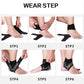 Ankle Support Brace,Elasticity Free Adjustment Protection Foot Bandage,Sprain Prevention Sport Fitness Guard Band